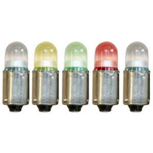 DIODA 10X25 BA9S DIODA ŻÓŁTA BA9S 230AC LED (LED230VACG)
